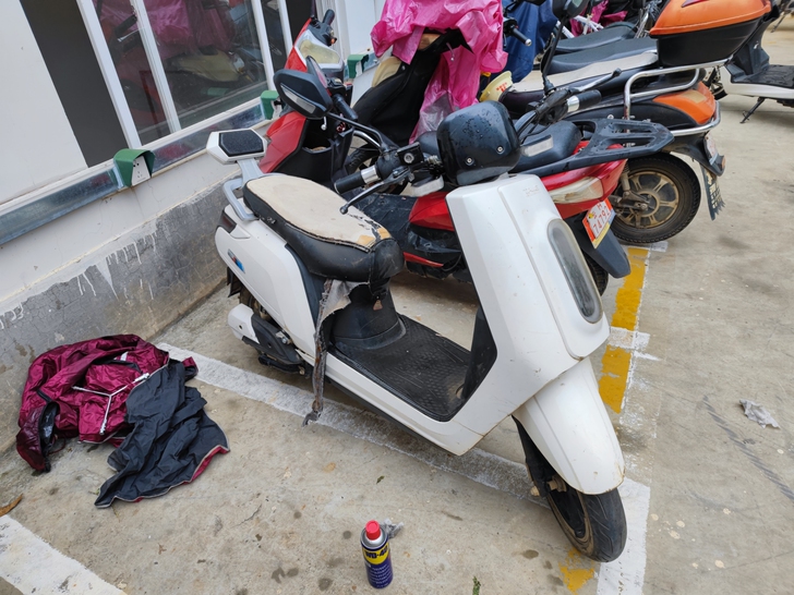 闲置台铃y2   60v电动车一辆，16年...