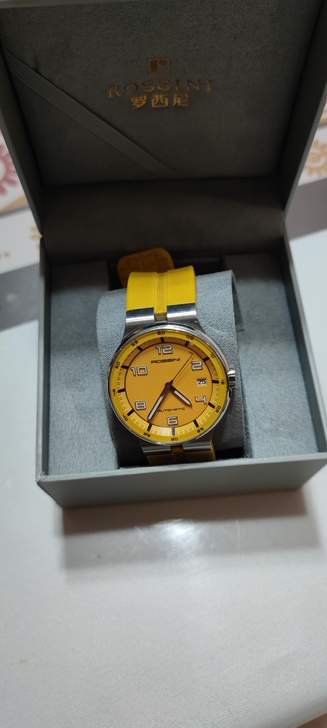 孩子换新手表了，转让8成新罗西尼机械手表，...