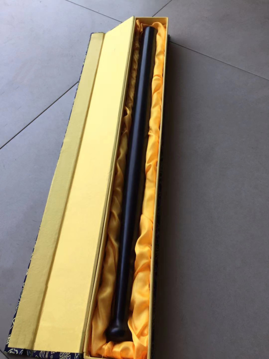 紫光檀黑檀防身棒球棒球杆汽车防身武器实心紫...