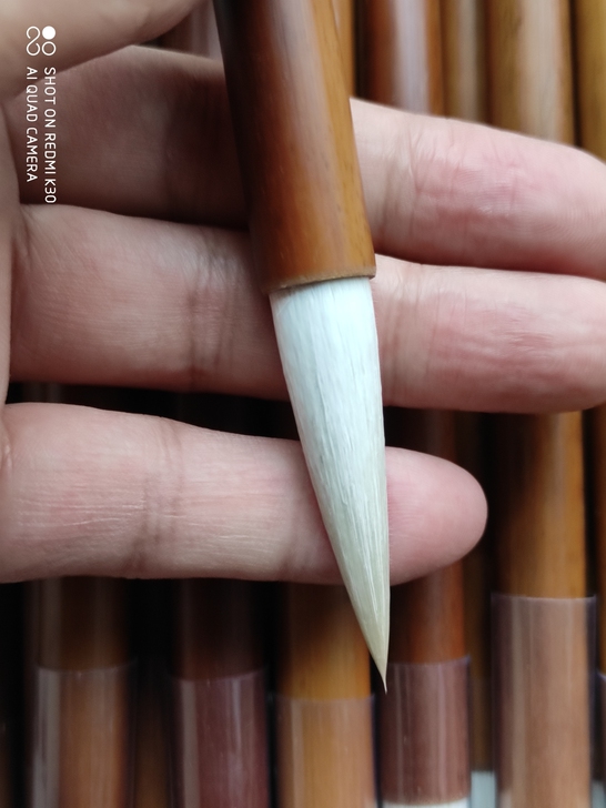 莱州毛笔：古法苘胎羊毫(隶篆款)