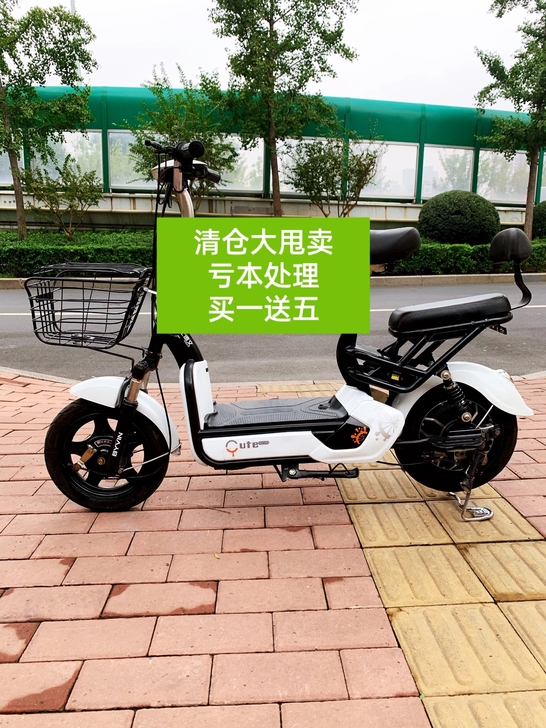 二手外卖专用有牌照电瓶车台铃爱玛比德文轻骑...
