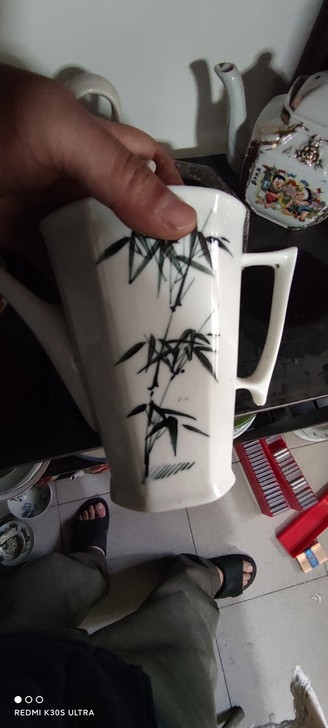 全品，竹叶高壶，没款，包老保真