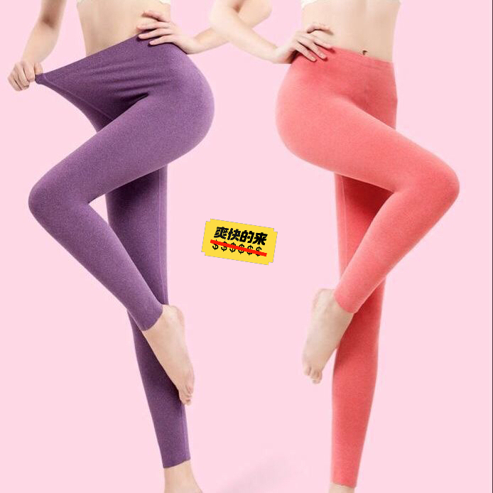 厂家直销清库存德绒保暖裤女秋冬内穿自发热无...