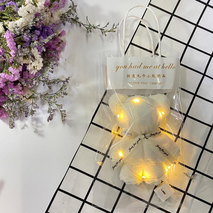 小熊毛巾小礼品伴手礼盒