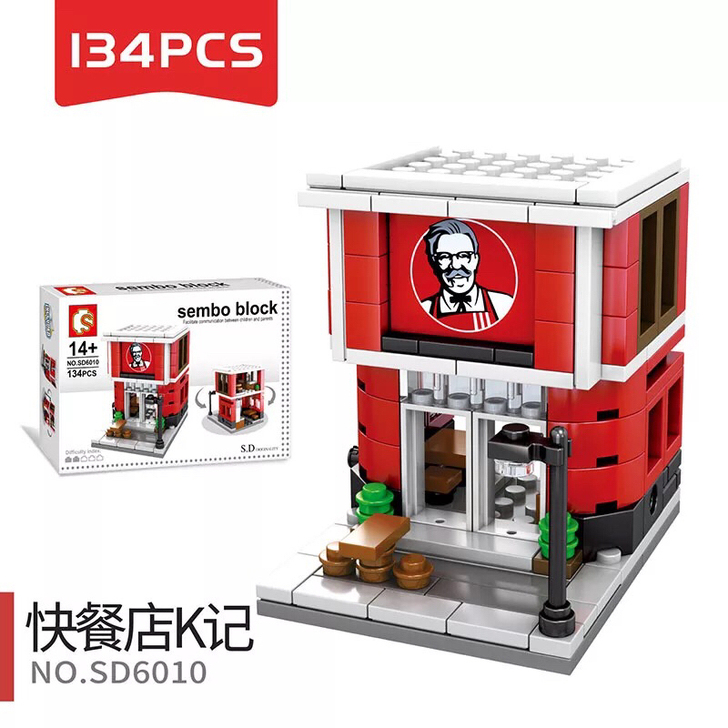 森宝小颗粒街景全新，共89款，想要哪款提供...