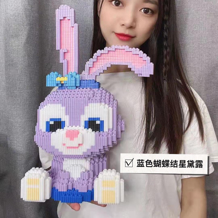 解压益智！微颗粒积木