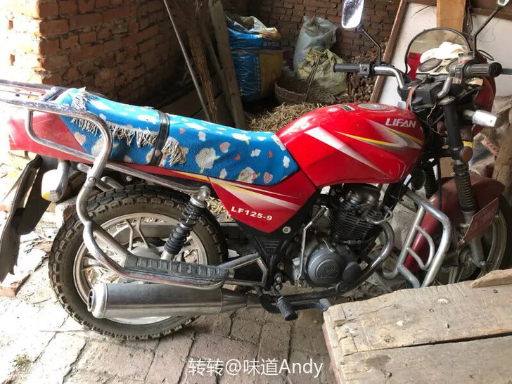 力帆摩托车，基本没怎么骑