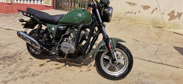 银钢迷minni你狒狒150摩托车. 动力...