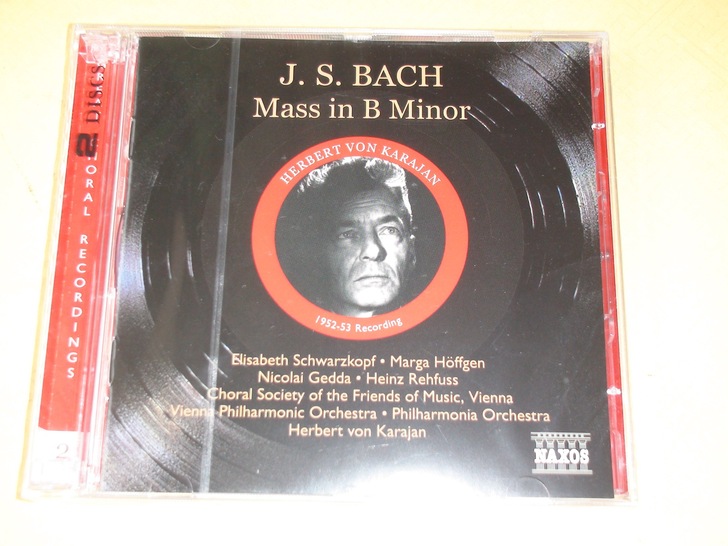 现货naxos 8111053-54 巴赫...