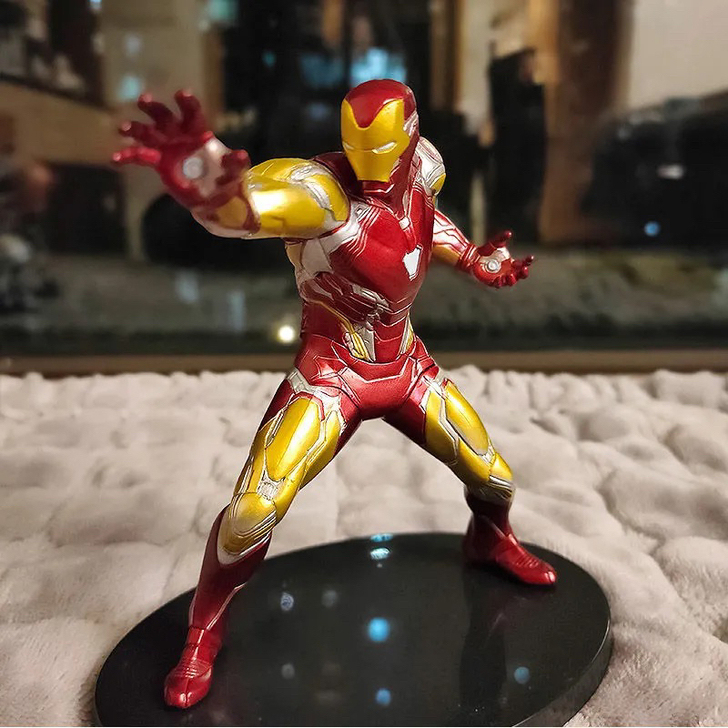 清仓处理钢铁侠复仇者联盟景品摆件实心玩偶手办