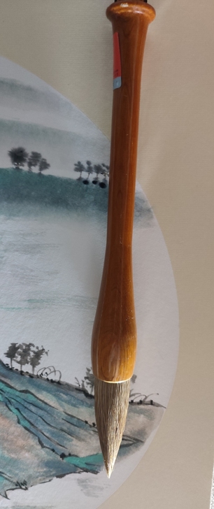 湖笔大提斗 正宗善连湖笔 狼豪大毛笔全新