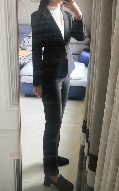 正装外套+裤子+鞋子