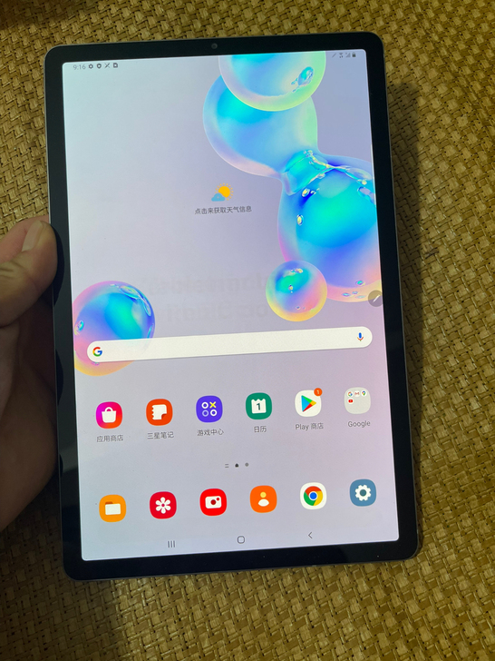 三星tabs6平板电脑，4g全网通插卡版。...