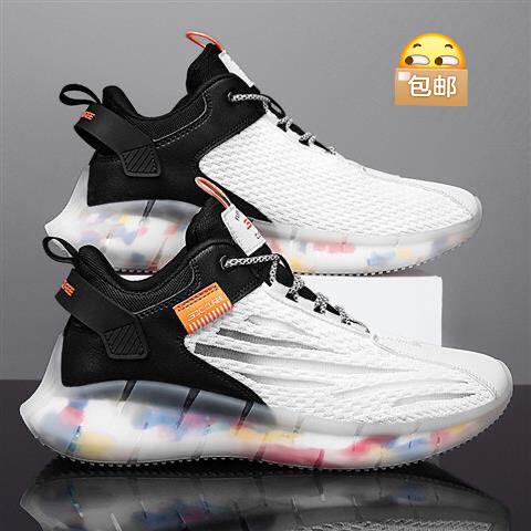 捡漏全新鞋子男2021新款夏季男鞋百搭透气...