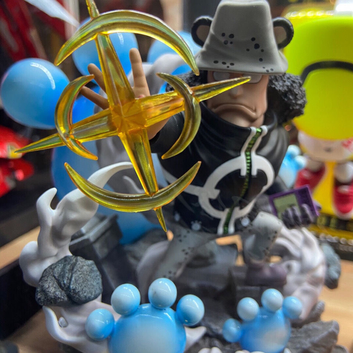 海贼王GK 王下七武海 熊 大熊可换手场景...