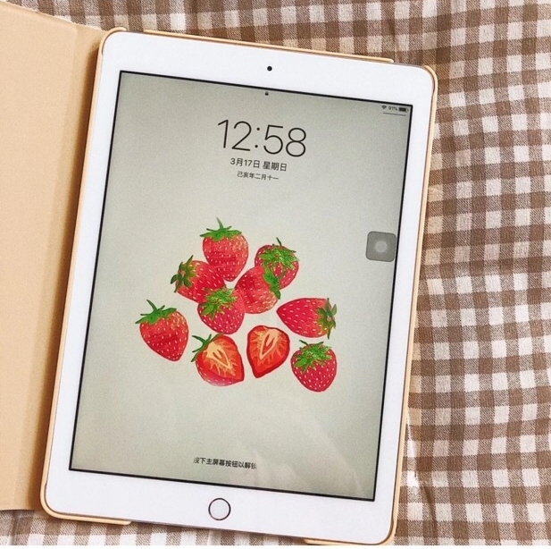 二手苹果平板电脑iPad2020自用网课游...