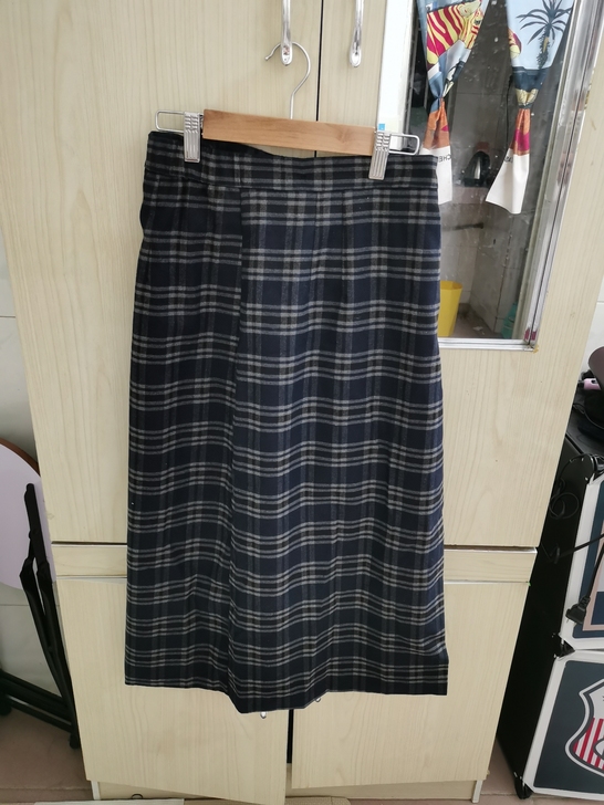 秋冬一步裙包臀裙开叉直筒裙