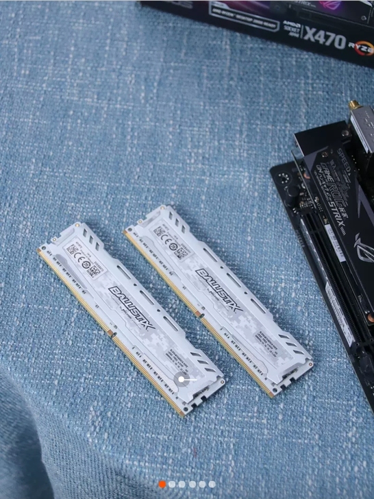 升级电脑换下了自用英睿达ddr4 2400...