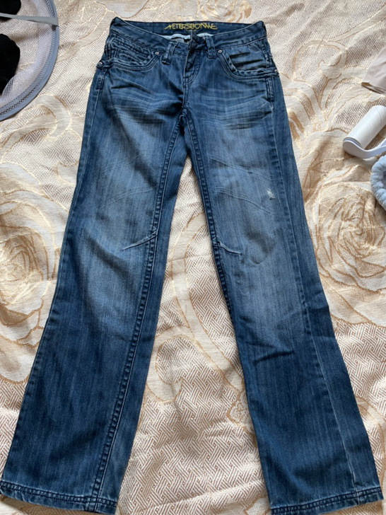 美特斯邦威女牛仔裤