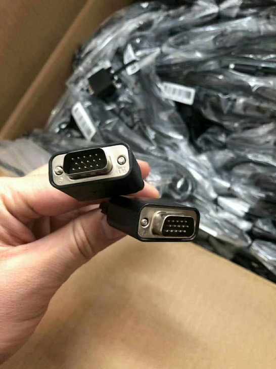 戴尔原装拆机线VGA线.惠普华硕电脑主机接...