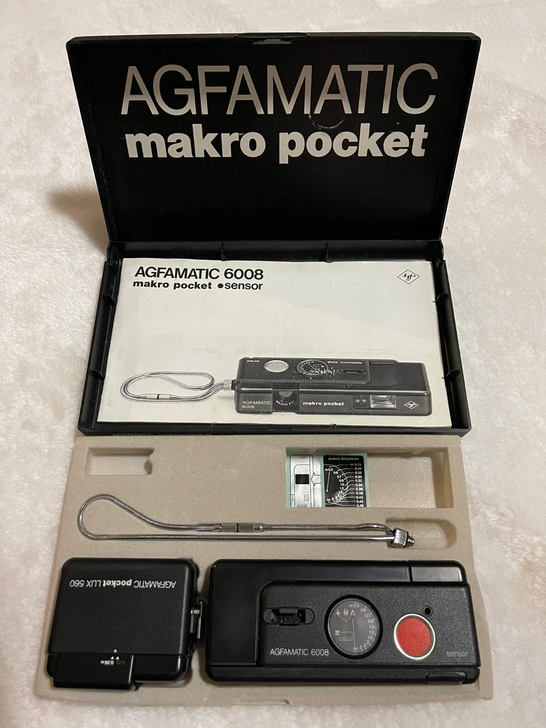agfamatic6008爱克发古董相机l...
