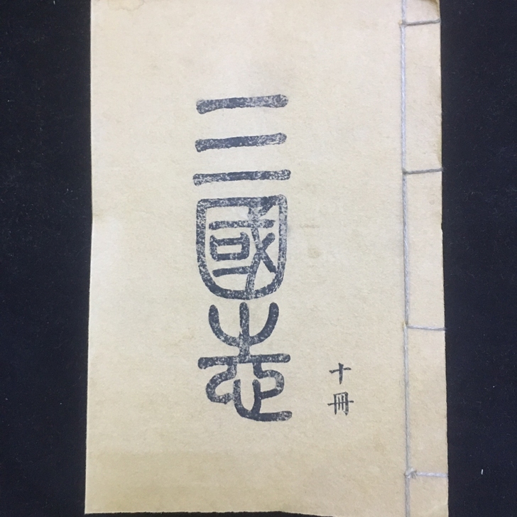 古玩收藏 线装药书，三国志，十本一套，尺寸...