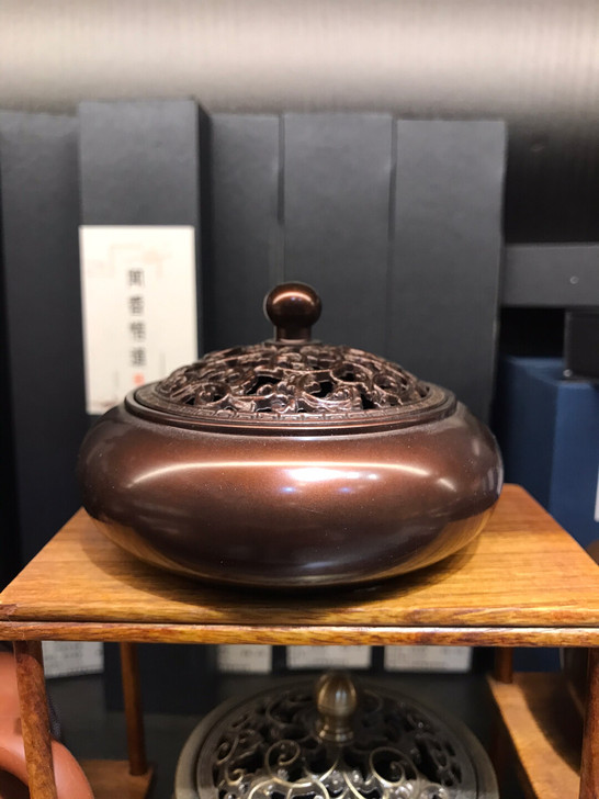 实体店铺不干了,处理一批纯铜香炉室内熏香炉...