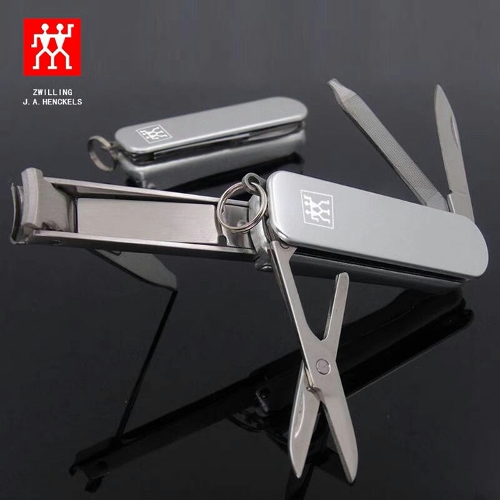 德国双立人多功能指甲刀户外露营登山多用