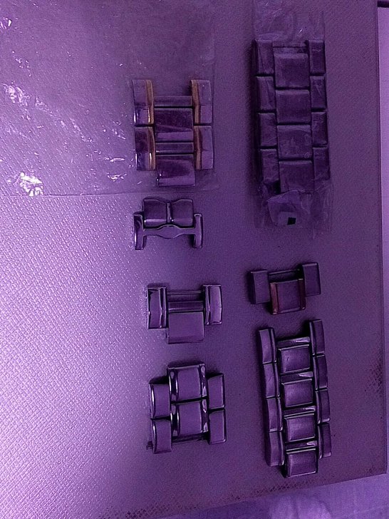 天王男士机械表链节天王专柜撤柜剩下的天王机...