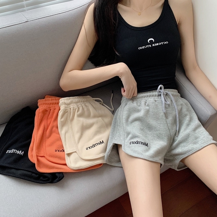 低价清仓夏季韩版新款高腰显瘦外穿热裤女休闲...