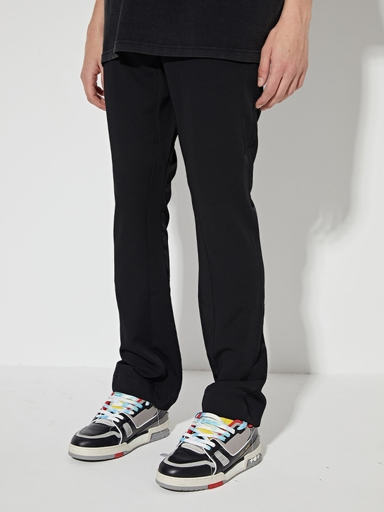 UNKNOWTAL高街小众3D裁剪西裤阔型...