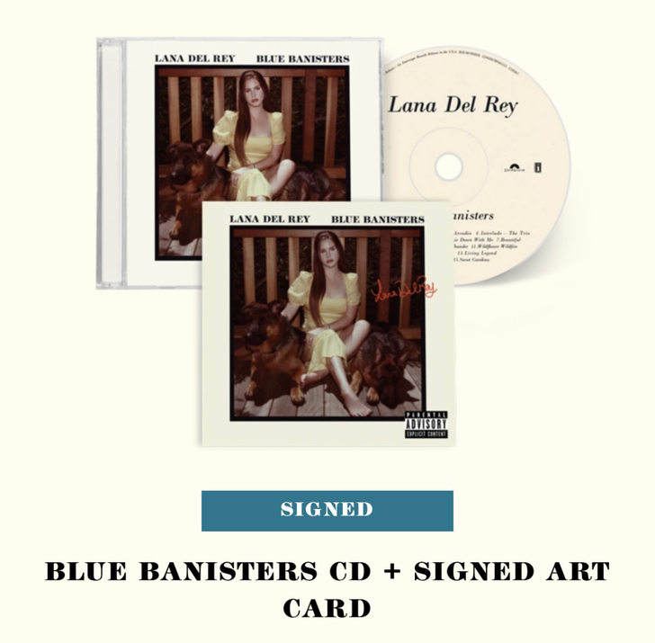 Lana del rey 签名 Blue...