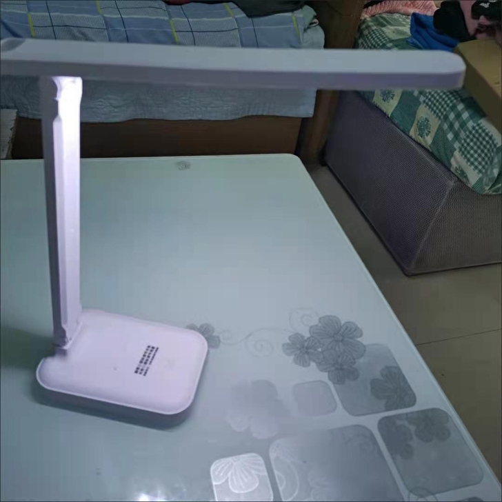 台灯护眼学习灯学生宿舍可充电插电两用折叠式...