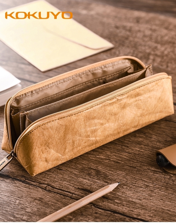 国誉杜邦纸笔袋茶色全新图片色