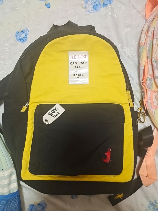 上学背的包包，现在上大学用不到了，二十块钱...