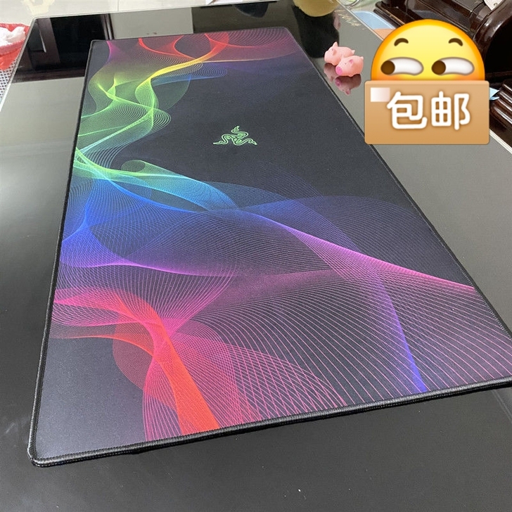 包邮全新！雷蛇电竞鼠标垫超大锁边（不掉帧）