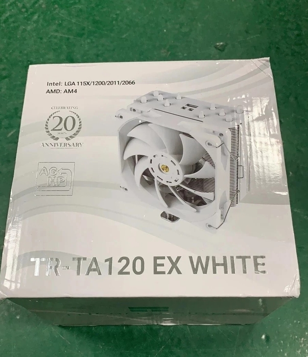 利民 ta120ex 纯白版本，全套配件齐...