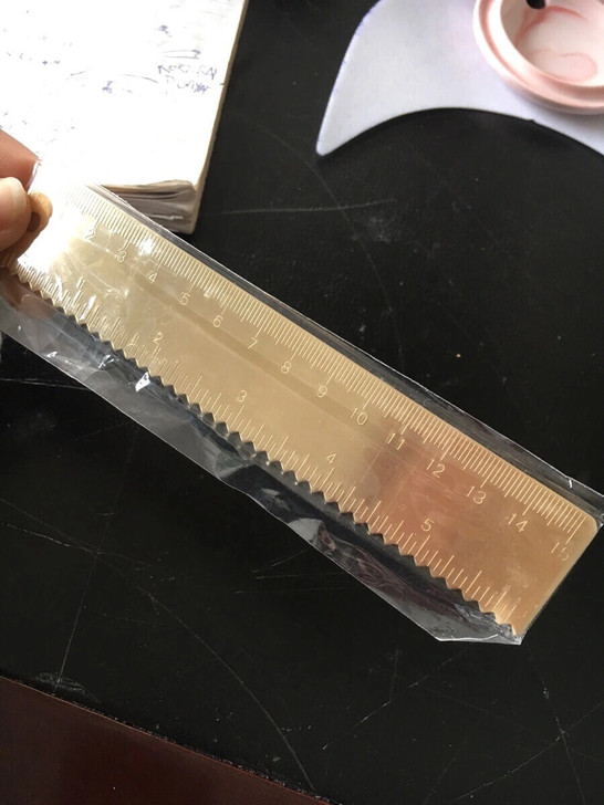 黄铜波浪直尺