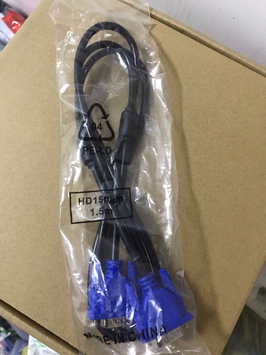 全新带包装1.5米VGA电脑显示器连接线