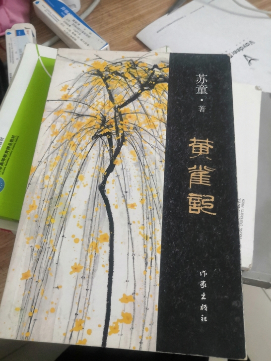 苏童黄雀记九成新 无涂鸦无折痕 便宜出