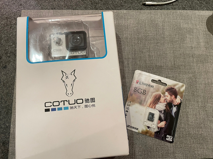 全新COTUO 驰图运动相机。另外送金士顿...