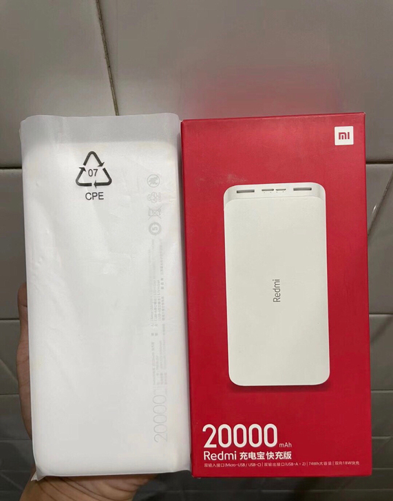 全新小米红米Redmi充电宝全新未拆封20...