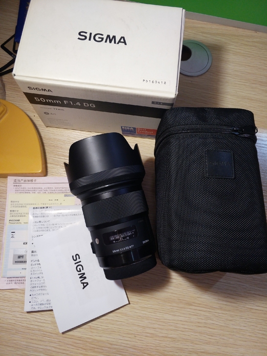 适马50-1.4 DG
