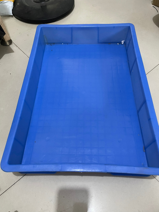 塑料方盘长方形周转箱筐加厚零件盒五金蛋白虫...