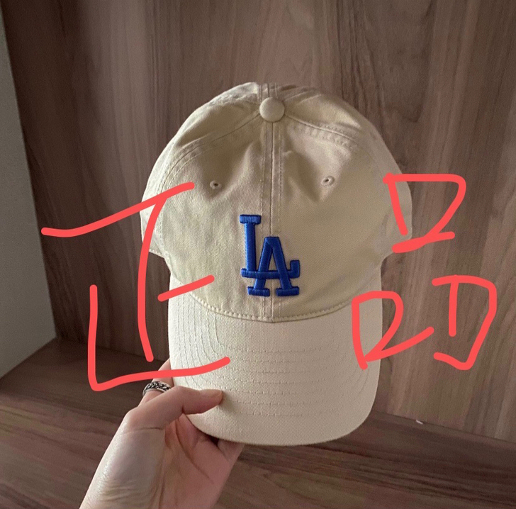 正品MLB帽子卡其蓝标鸭舌帽mlb帽子ny...