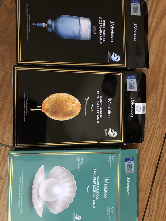 韩国JM急救蜂蜜珍珠面膜,闲置转让,有需要...