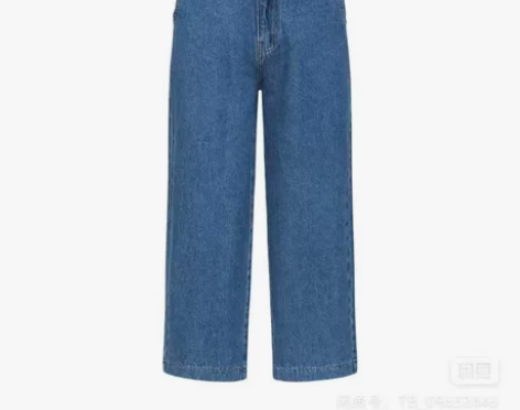 森马全新带吊牌阔腿牛仔裤中蓝 单条/49 ...