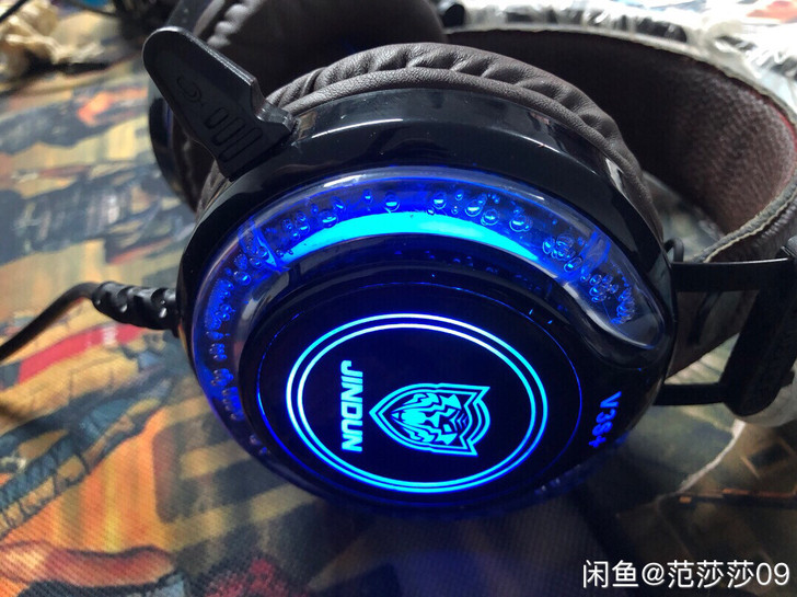 包邮特价电竞游戏耳机，今盾头戴式耳机USB...