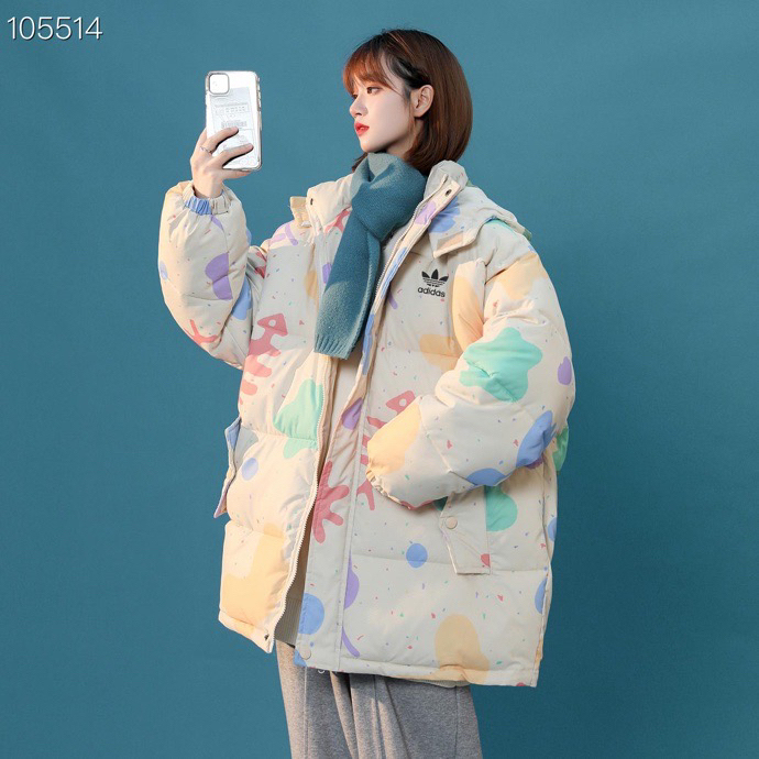 Adidas/三叶草/阿迪达斯趣味花卉涂鸦...