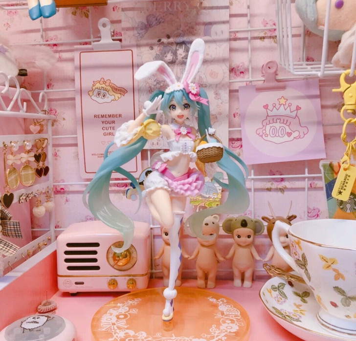 特价包邮 樱花初音未来 粉色初音MIKU手...